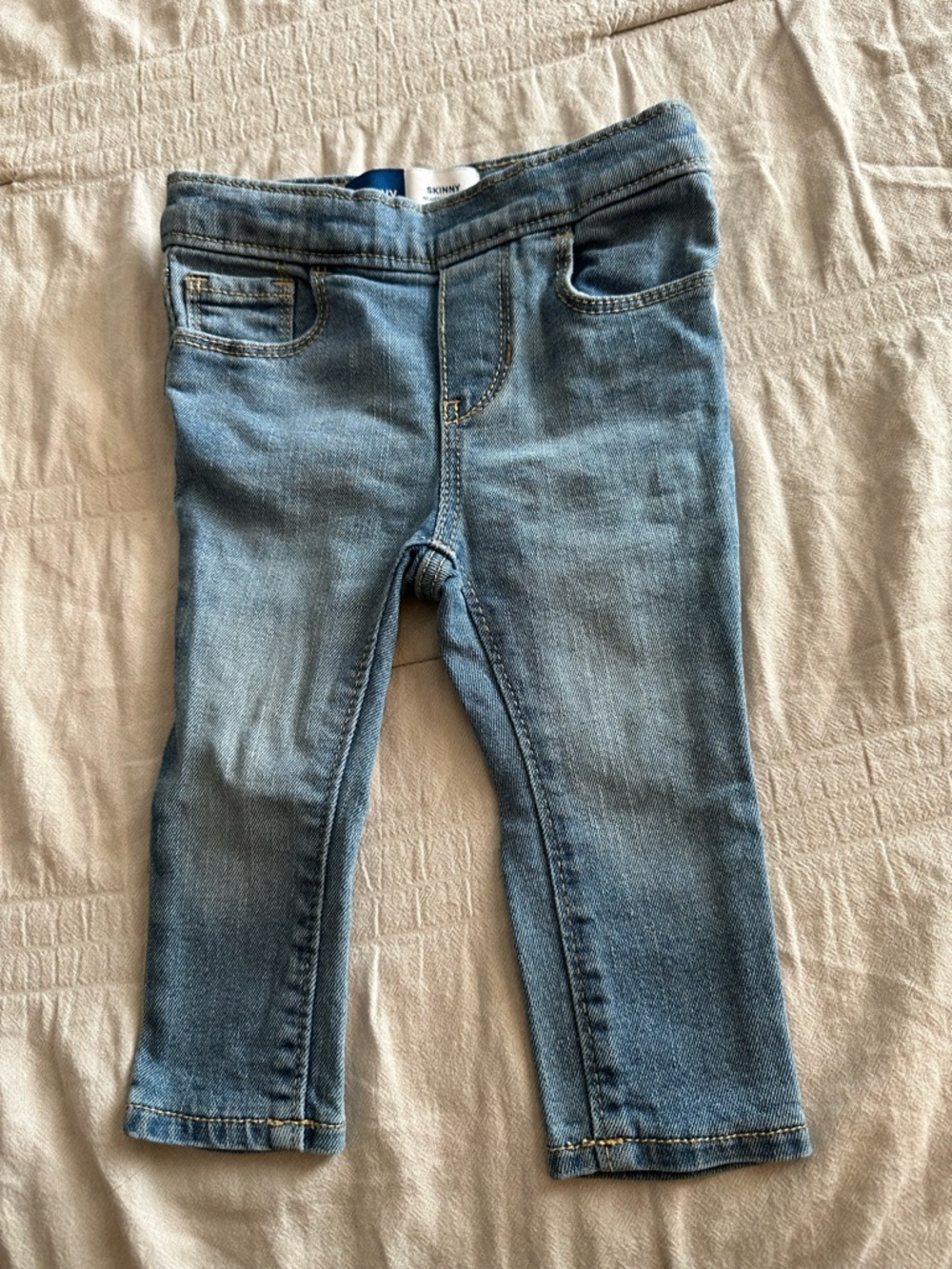 Baby Light Blue Denim skinny jeans